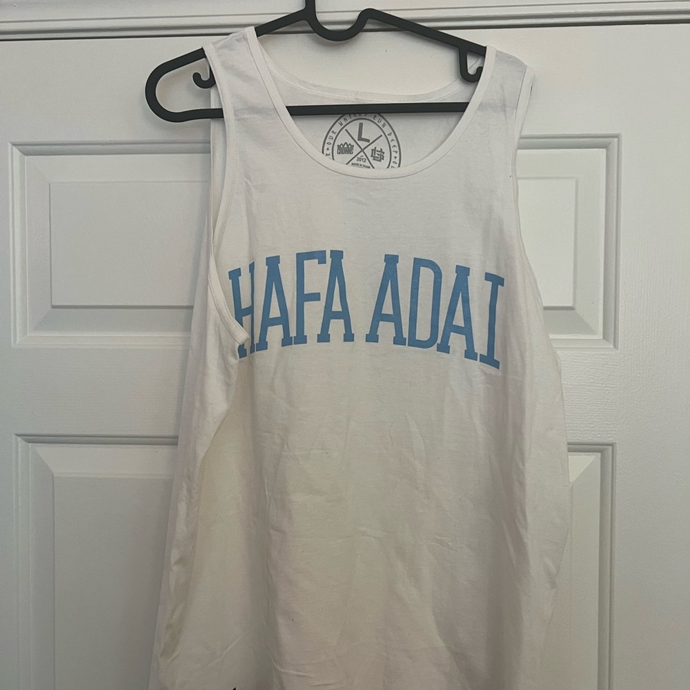 Crowns white tank top. Brand new